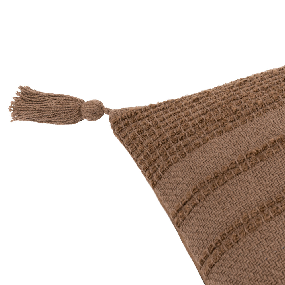 Larch Woven Cushion Cocoa