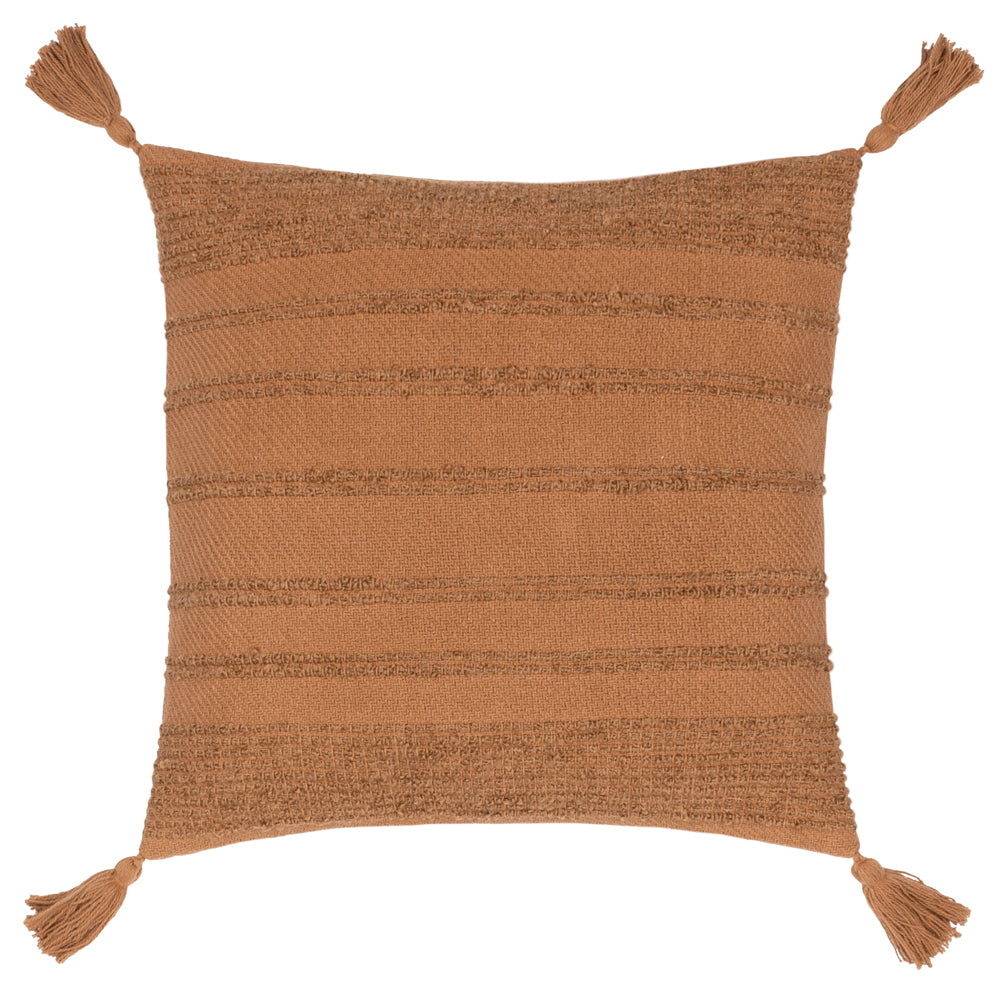 Larch Woven Cushion Ginger
