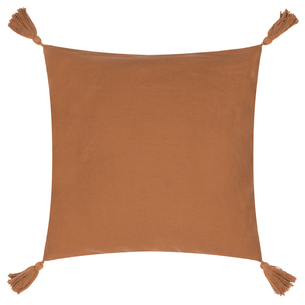 Larch Woven Cushion Ginger