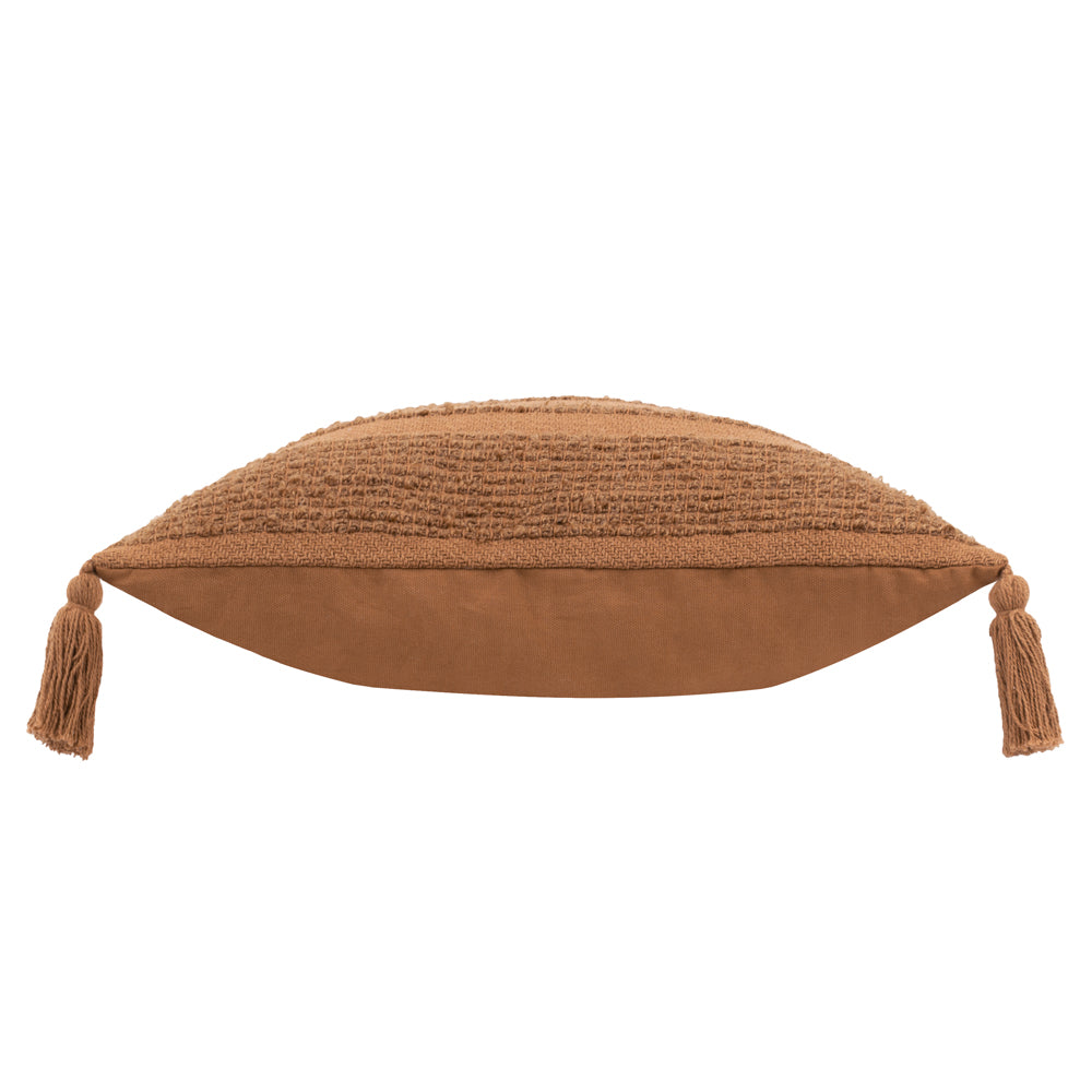 Larch Woven Cushion Ginger