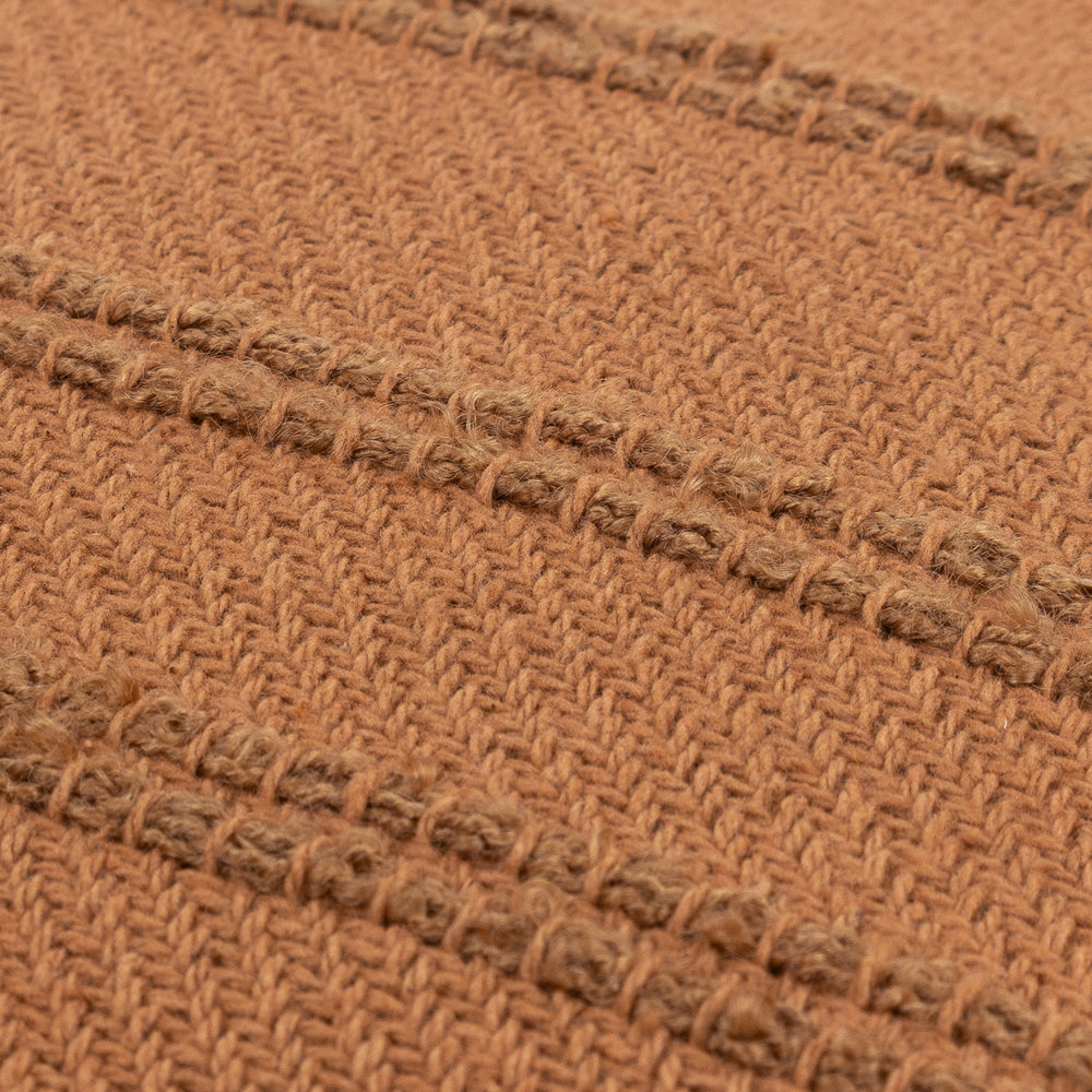 Larch Woven Cushion Ginger