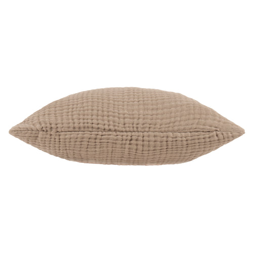 Lark Muslin Cotton Cushion Mole
