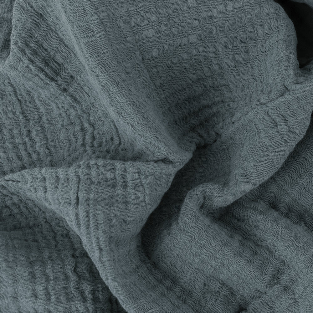 Lark Muslin Cotton Throw Dusk