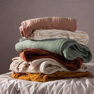 The company store gossamer cotton outlet blanket