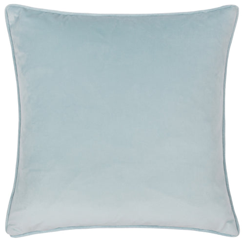 Floral Blue Cushions - Let's Grow Piped Velvet Cushion Cover Pink little furn.