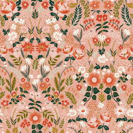 furn. Lorelei Pink Floral Fabric Sample in Default