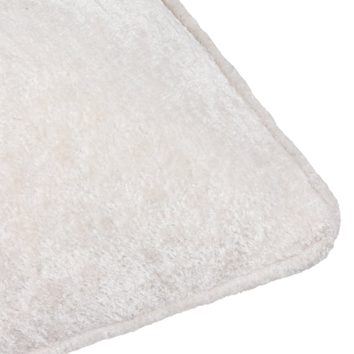 Lustre Velvet Cushion Ivory