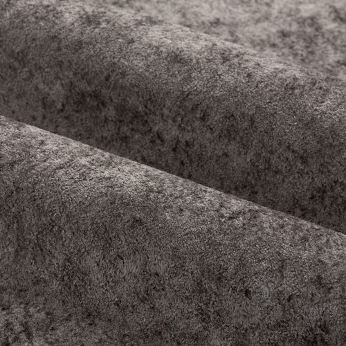 Lustre Velvet Fully Lined Eyelet Curtains Pewter