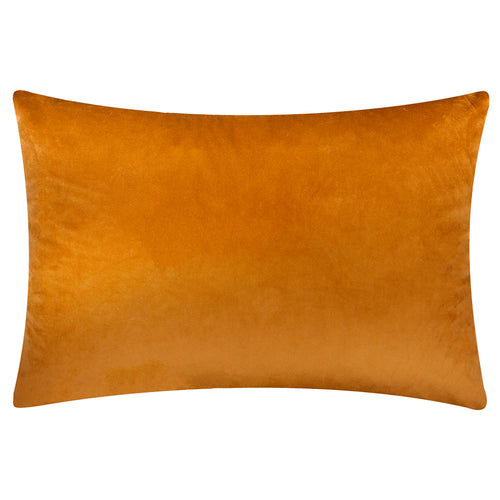 Metro Abstract Velvet Jacquard Cushion Ginger