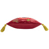 Wylder Magic Mushrooms Cushion Cover in Ruby Red