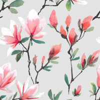 Floral Pink M2M - Magnolia Blush Fabric Sample Evans Lichfield