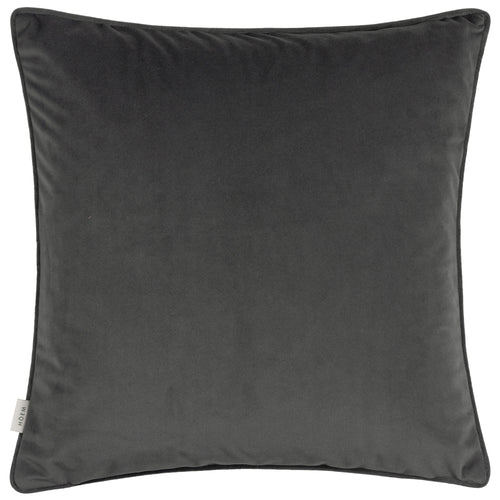 Geometric Grey Cushions - Malans Cut Velvet Piped Cushion Cover Stargazer Grey HÖEM