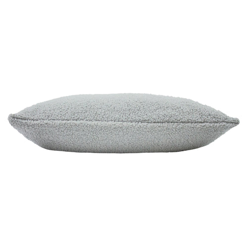 Plain Grey Cushions - Malham Fleece Rectangular Cushion Cover Dove furn.