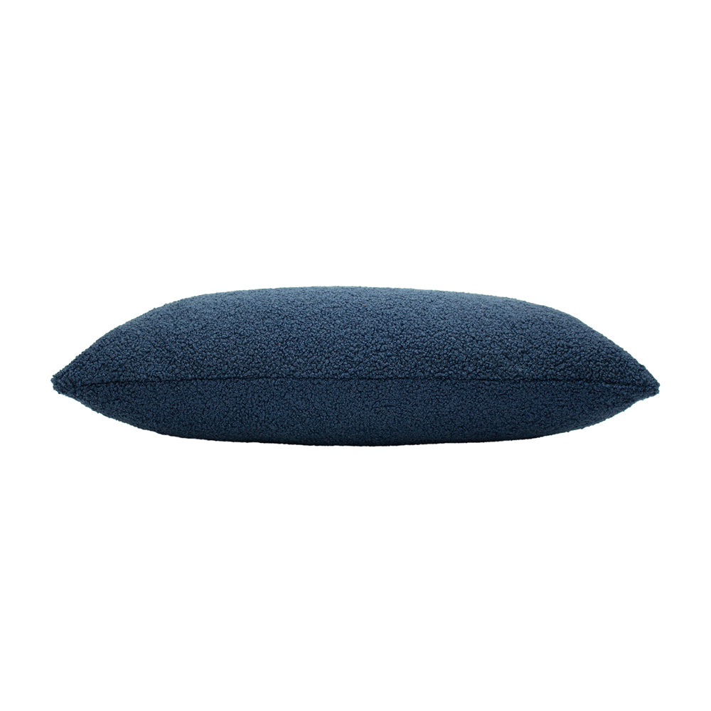 Malham Fleece Rectangular Cushion Royal