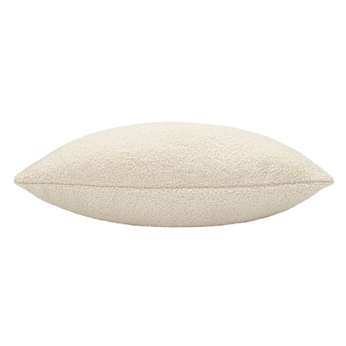 Plain Cream Cushions - Malham Fleece Square Cushion Cover Ivory furn.