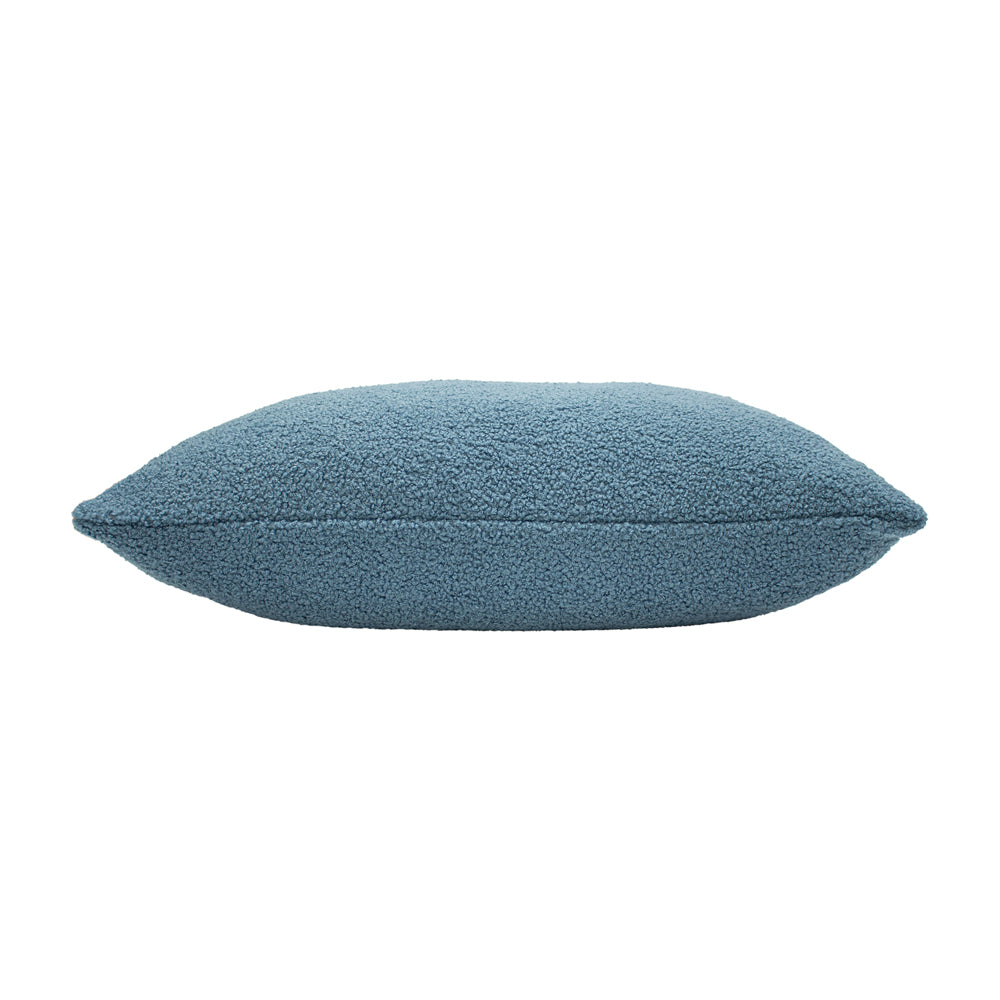 Malham Fleece Square Cushion Wedgewood