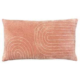 furn. Mangata Soft Velvet Cushion Cover in Blush