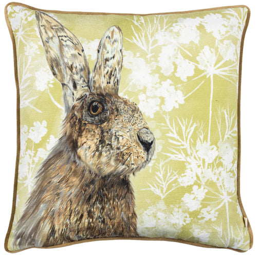 Floral Beige Cushions - Manor Hare Cushion Cover Natural Wylder