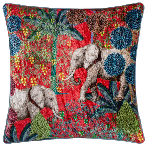 Animal Red Cushions - Mariella  Cushion Cover Ruby Wylder
