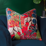 Wylder Mariella Cushion Cover in Ruby