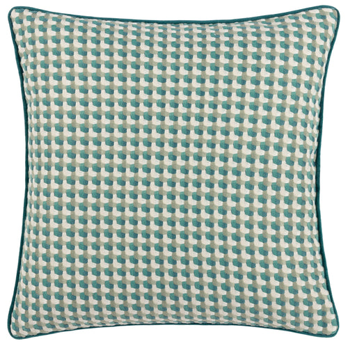 Geometric Blue Cushions - Marttel  Cushion Cover Teal furn.