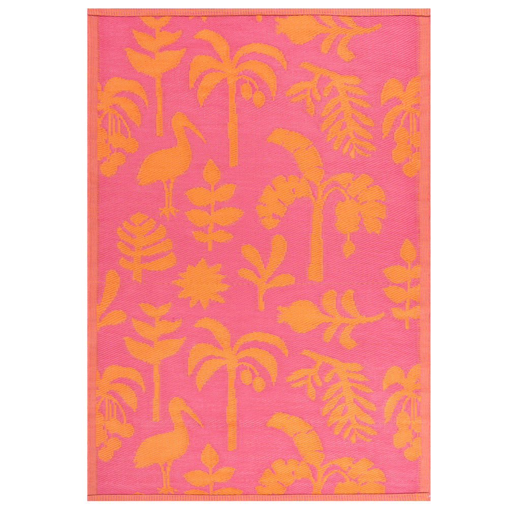 Marula Outdoor Rug Orange/Pink