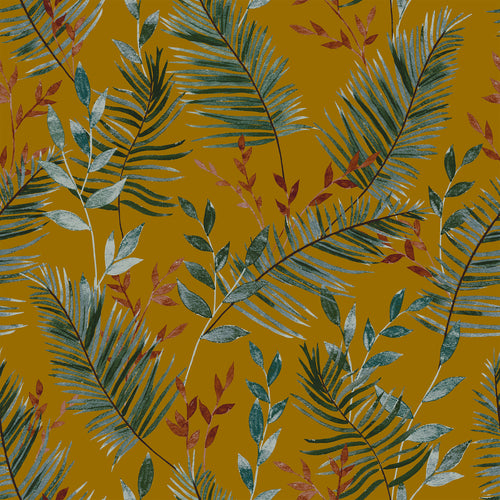 Jungle Yellow M2M - Mazari Mustard Made to Measure Curtains furn.