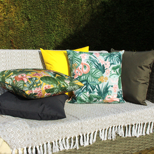 Jungle Green Cushions - Medinilla Outdoor Cushion Cover Sage furn.