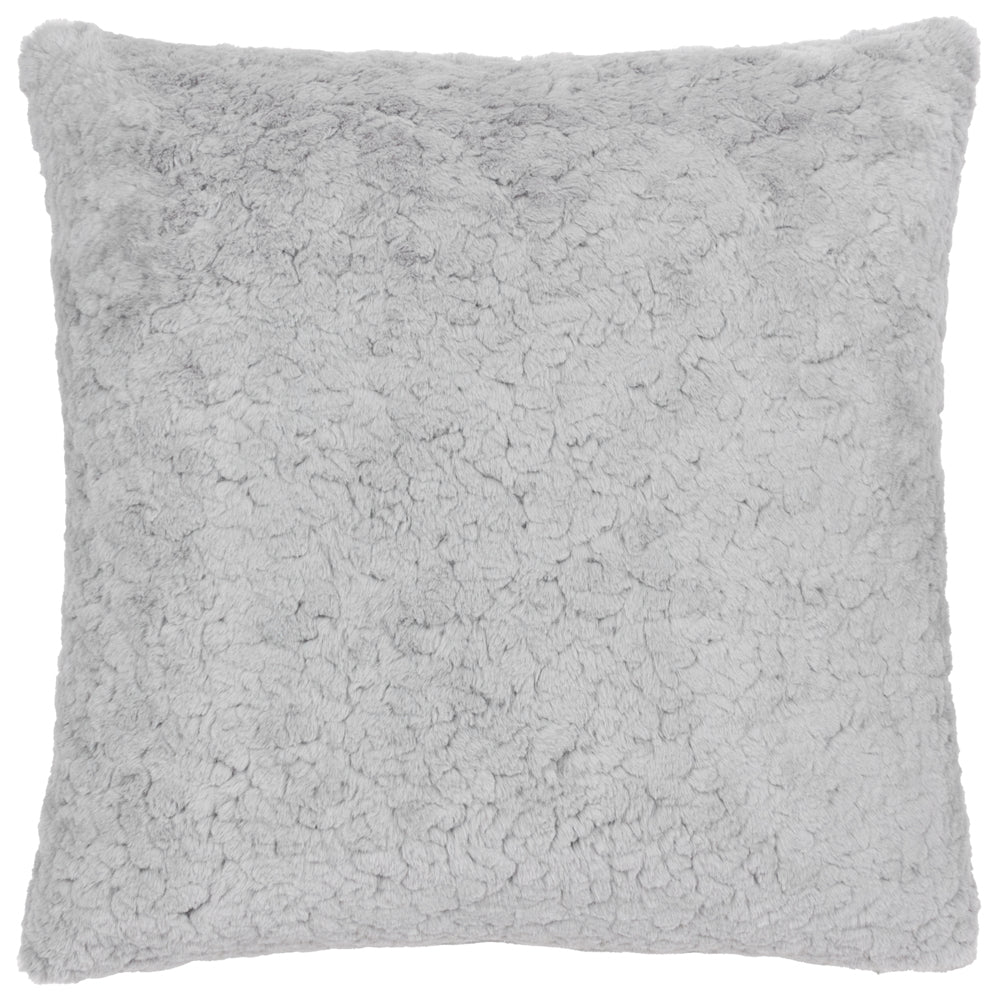 Megeve Faux Fur Cushion Slate