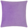 Paoletti Mentera Cotton Velvet Cushion Cover in Lilac/Coral