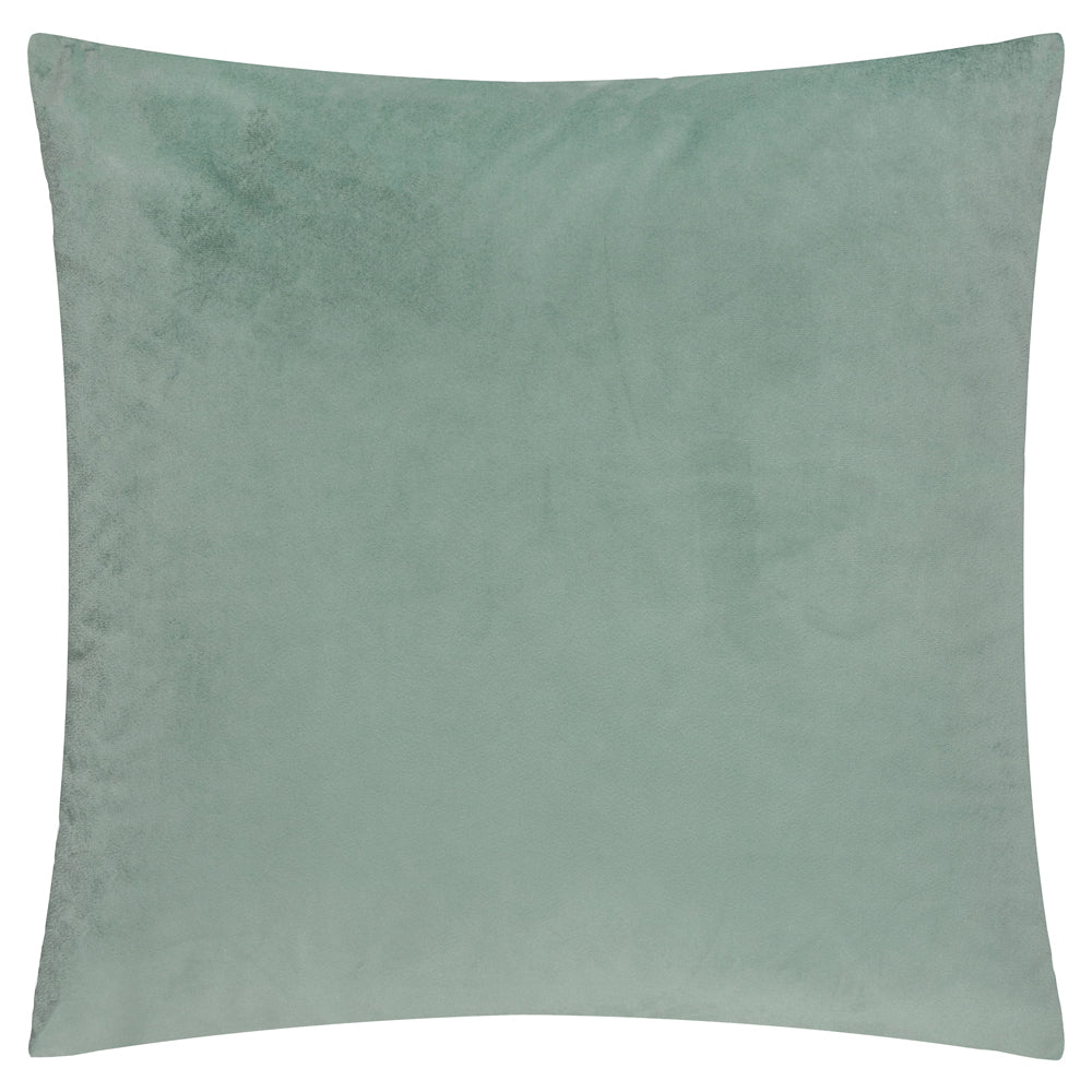 Metro Prism Velvet Cushion Green
