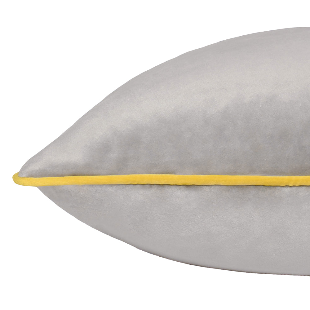 Meridian Velvet Cushion Dove/Cylon