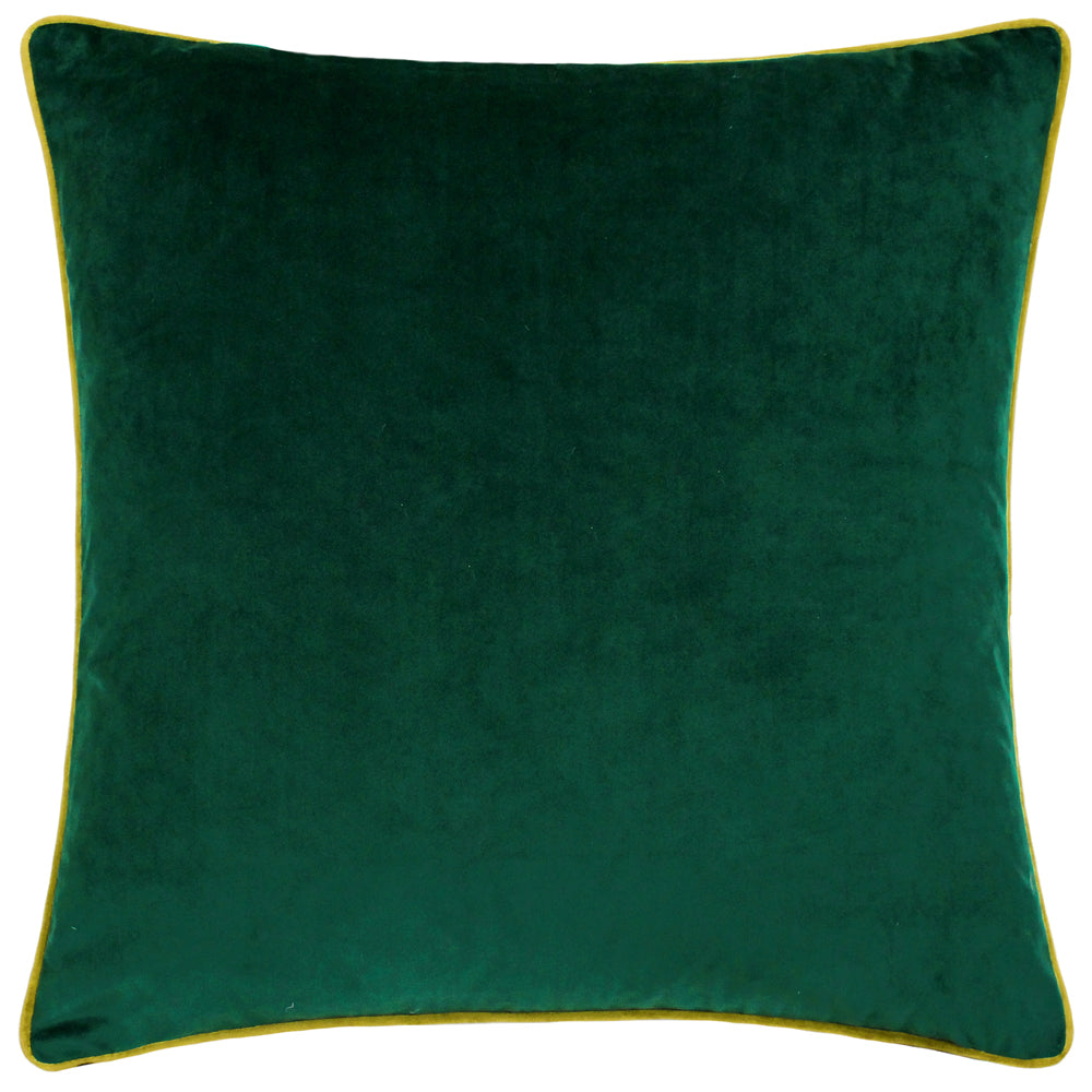 Meridian Velvet Cushion Emerald/Moss