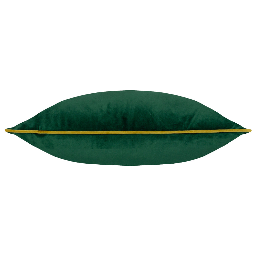 Meridian Velvet Cushion Emerald/Moss
