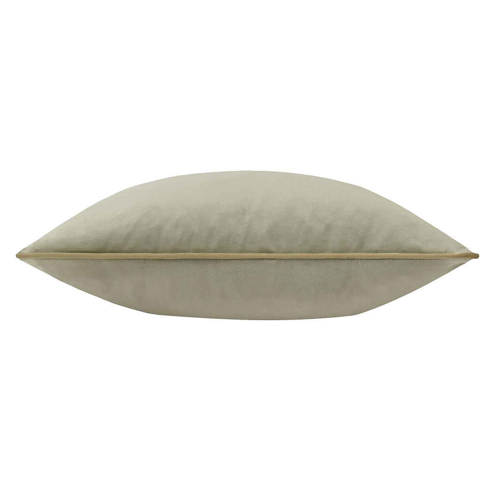 Meridian Velvet Cushion Green/Sage