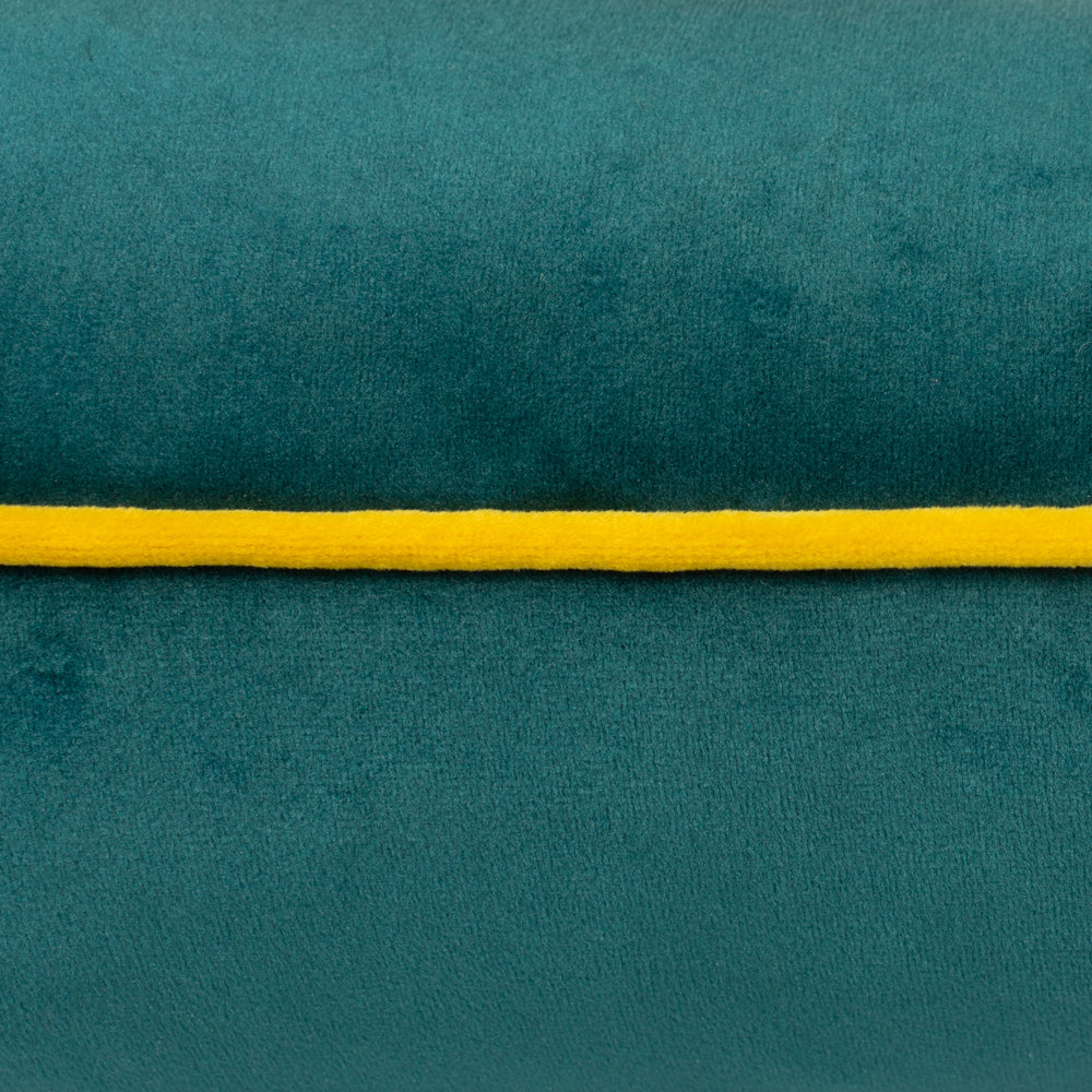 Meridian Velvet Cushion Teal/Cylon