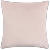 Paoletti Meridian Velvet Cushion Cover in Blush/Grey