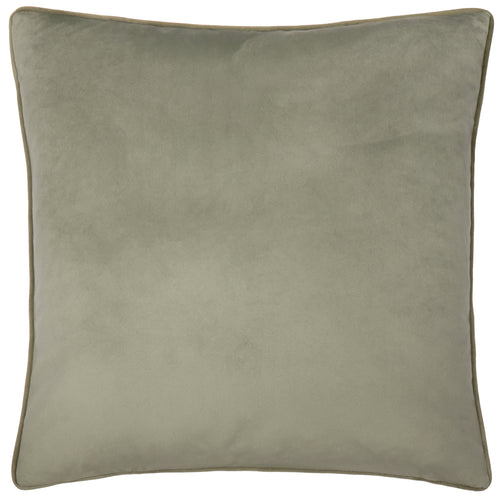 Meridian Velvet Cushion Sage/Green