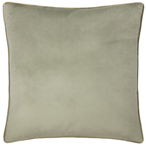 Meridian Velvet Cushion Green/Sage