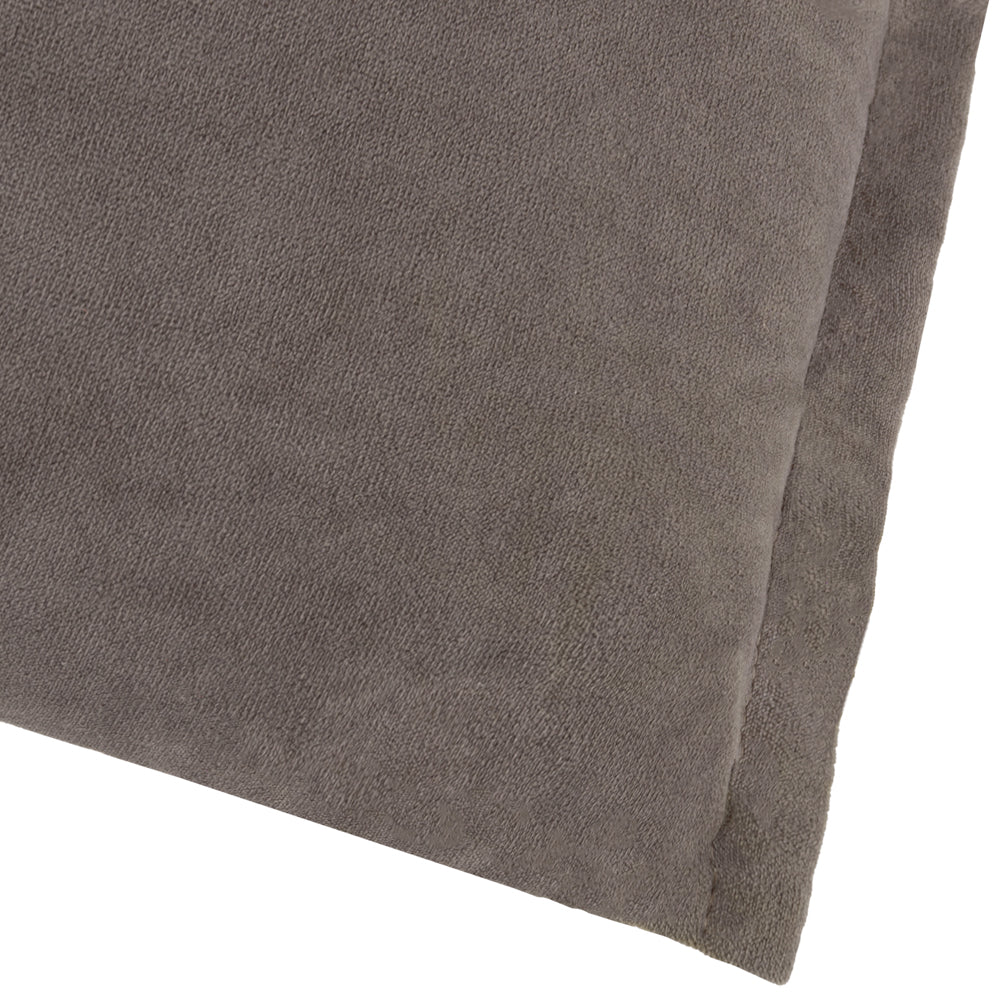Merton Rectangular Velvet Cushion Taupe