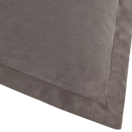 Plain Beige Cushions - Merton Square Velvet Cushion Cover Taupe Yard