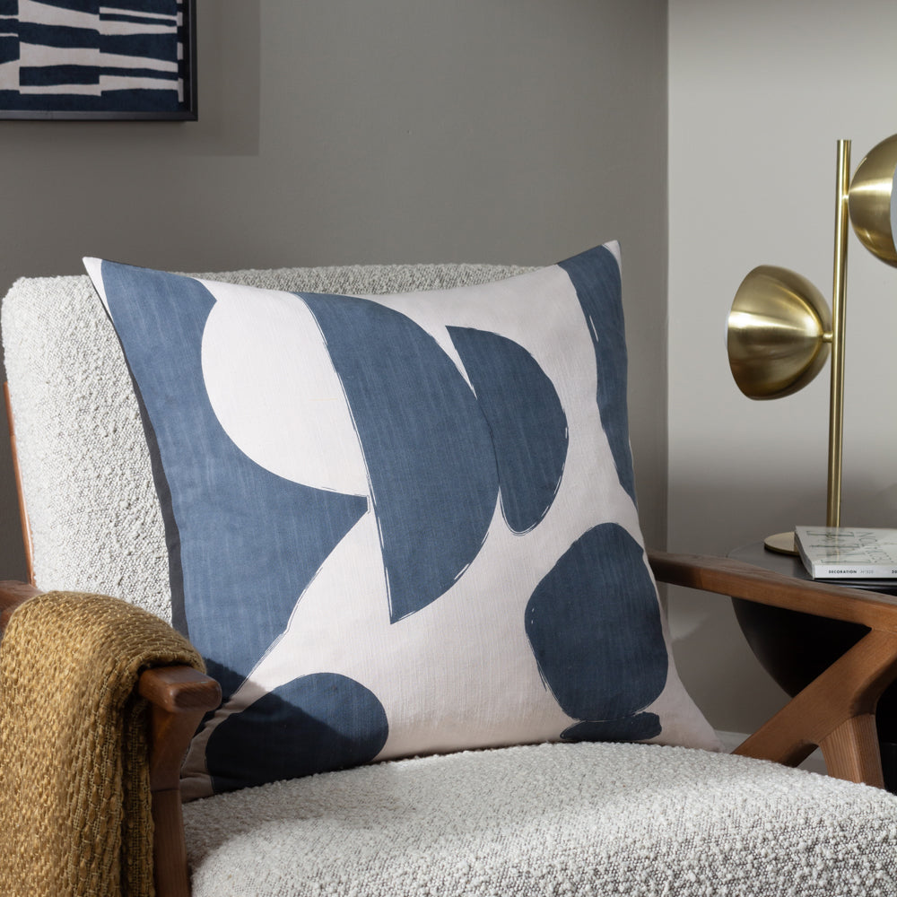 Meta Blue Cushion Cover | Dusk Cushions | HÖEM – Furn.com