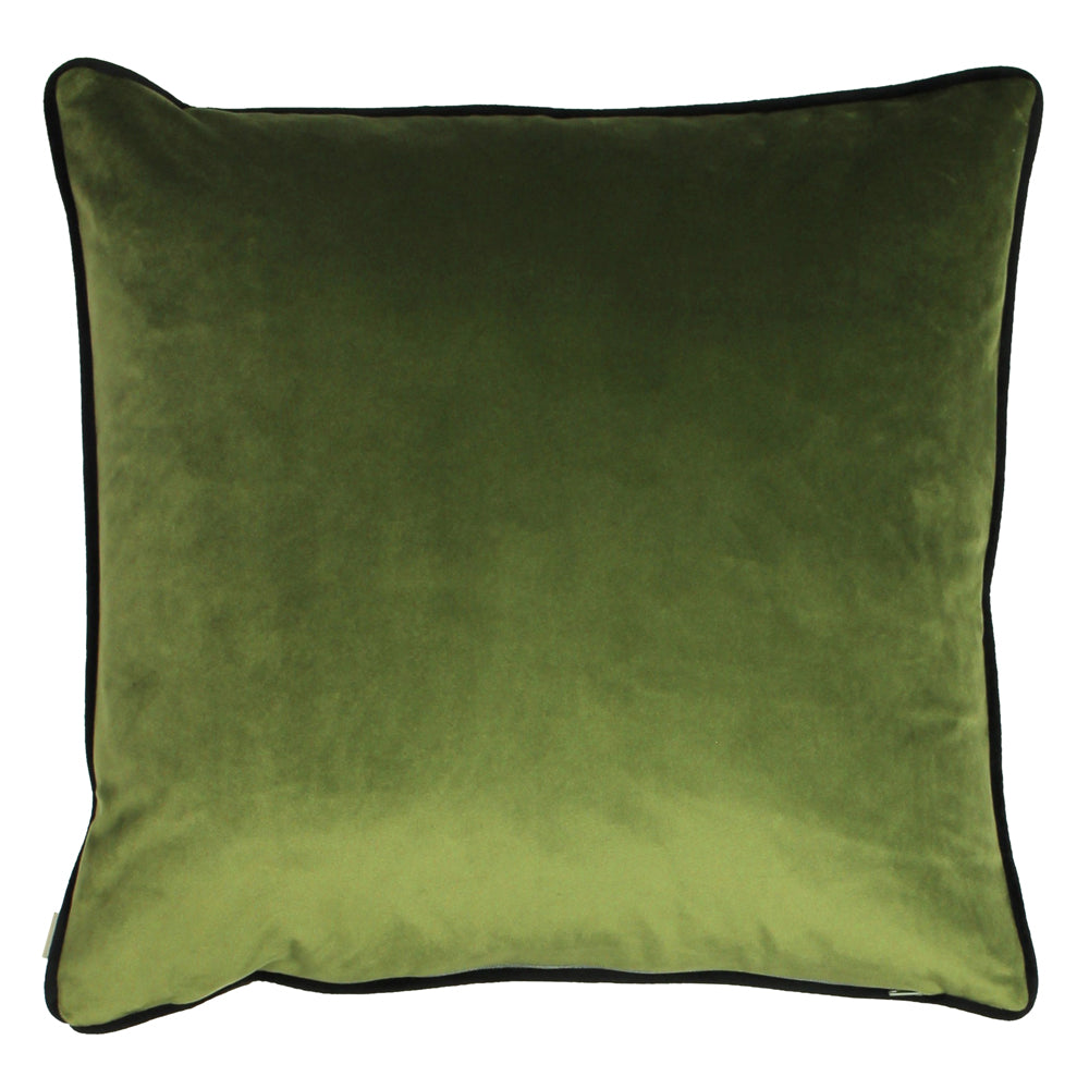 Midnight Garden Bee Cushion Black