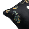 Evans Lichfield Midnight Garden Bee Cushion Cover in Black