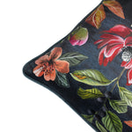 Evans Lichfield Midnight Garden Floral Cushion Cover in Grey