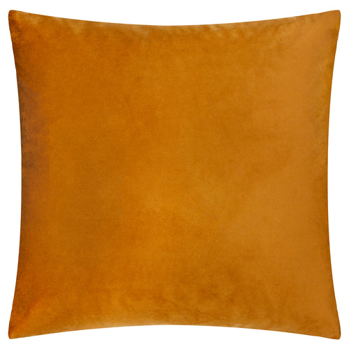 Metro Harlequin Velvet Cushion Ginger