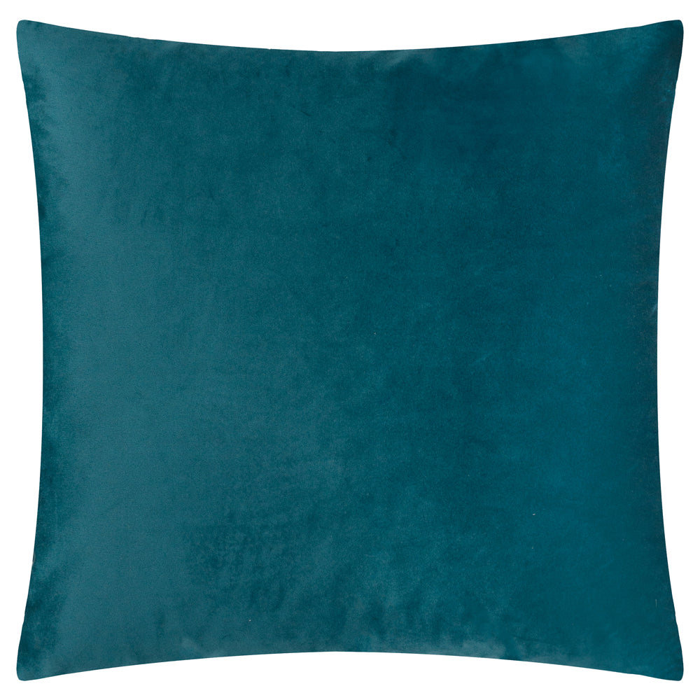 Metro Harlequin Velvet Cushion Multicolour