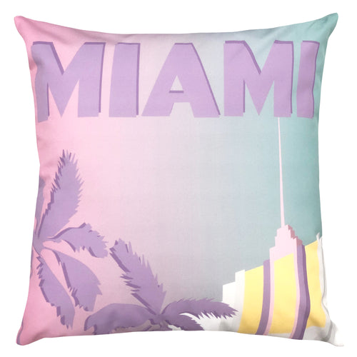 Global Purple Cushions - Miami Outdoor Cushion Cover Lilac furn.