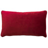 Evans Lichfield Mirrored Hare Cushion Cover in Burgundy