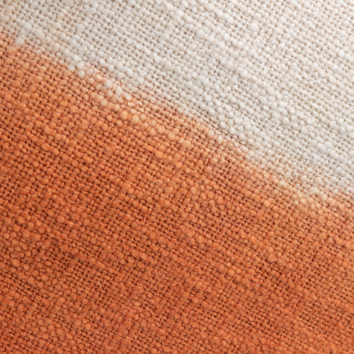 Abstract Orange Cushions - Mizu Dip Dye Cushion Cover Amber furn.